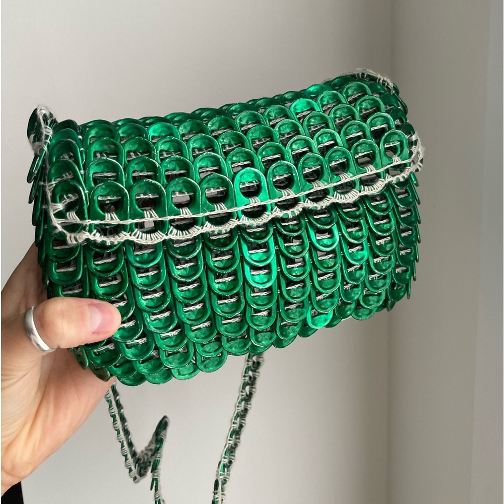 Handmade soda can pop purse